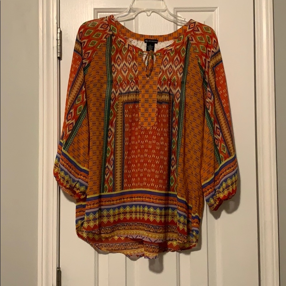 New Directions Women’s Tie Neck Top